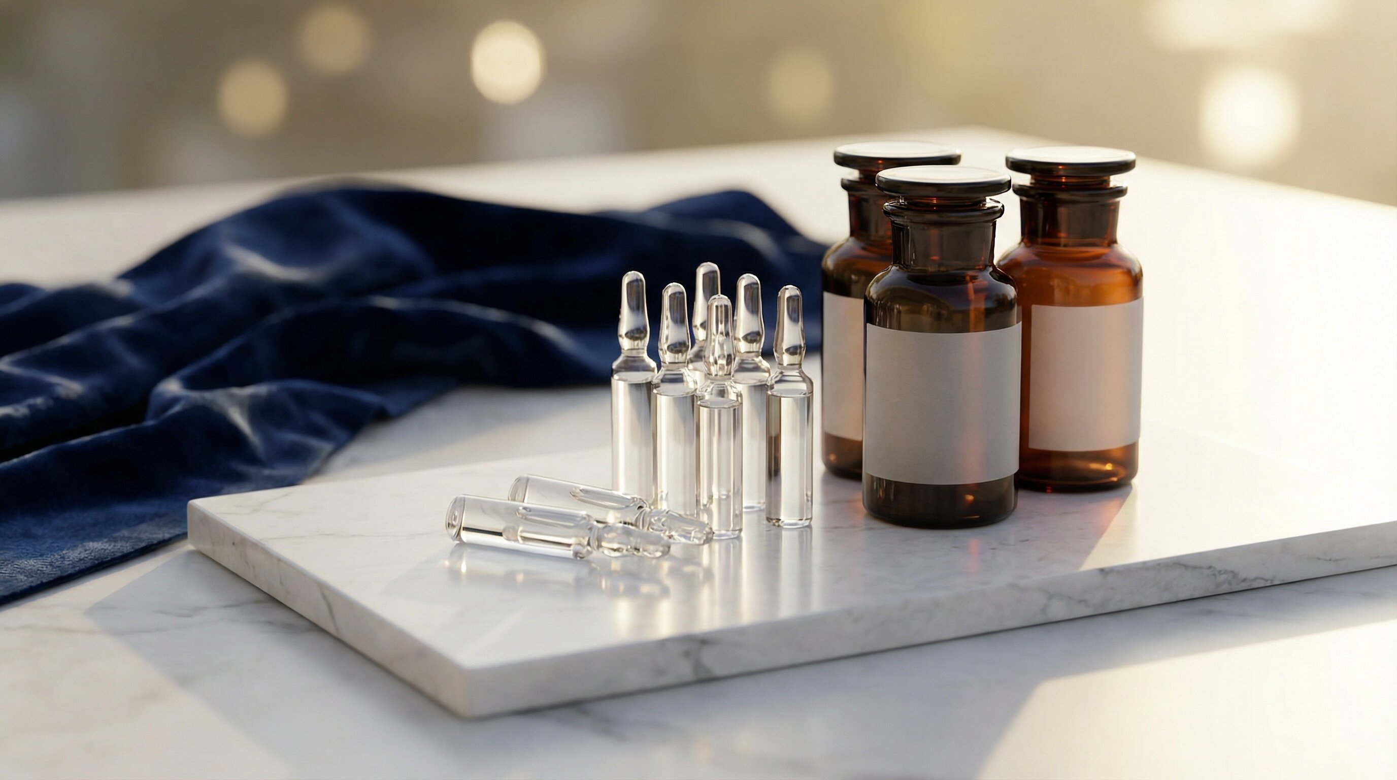 Preparação de procedimento estético